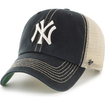 Mütsid kumer must snapback Clean Up Trawler New York Yankees MLB 47 Brand