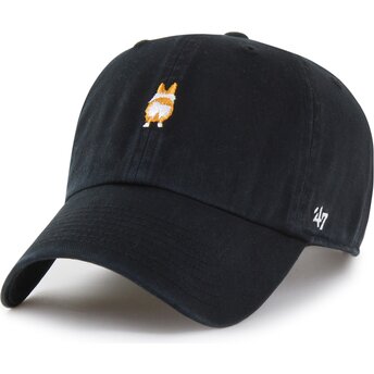 Mütsid kumer must reguleeritav Clean Up Base Runner Icon Dog 47 Brand