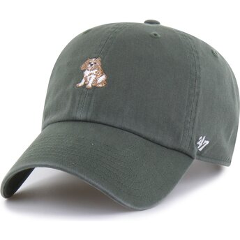 Mütsid kumer roheline reguleeritav Clean Up Base Runner Icon Dog 47 Brand