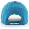 mutsid-kumer-sinine-reguleeritav-mvp-dark-teal-san-jose-sharks-nhl-47-brand