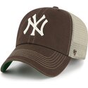 mutsid-kumer-pruun-snapback-clean-up-trawler-new-york-yankees-mlb-47-brand