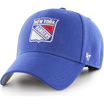 Mütsid kumer sinine reguleeritav New York Rangers NHL 47 Brand