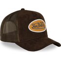 mutsid-kumer-pruun-snapback-fur14-von-dutch