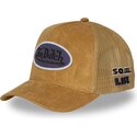 mutsid-kumer-pruun-snapback-fur17-von-dutch