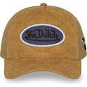 mutsid-kumer-pruun-snapback-fur17-von-dutch