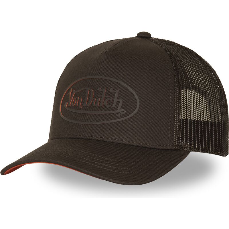 mutsid-kumer-pruun-snapback-log24-von-dutch