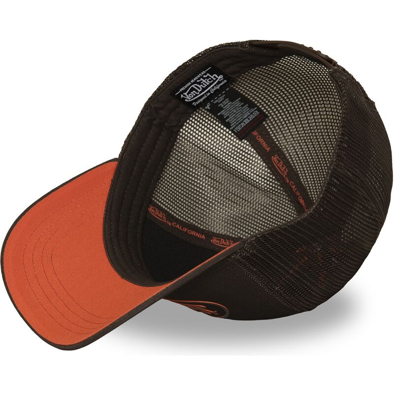 mutsid-kumer-pruun-snapback-log24-von-dutch