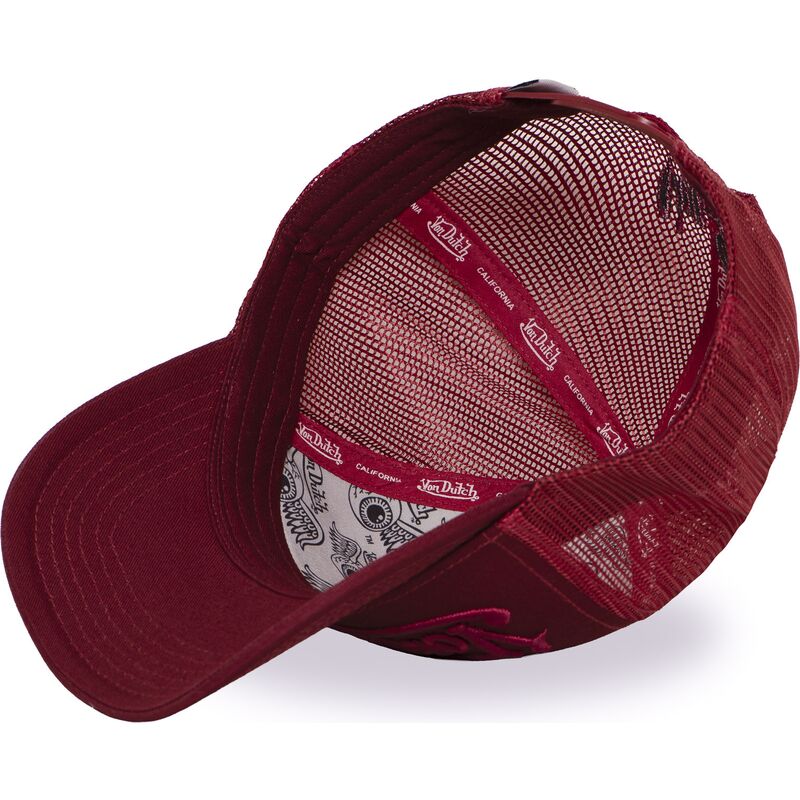 mutsid-kumer-punane-snapback-emb07-von-dutch