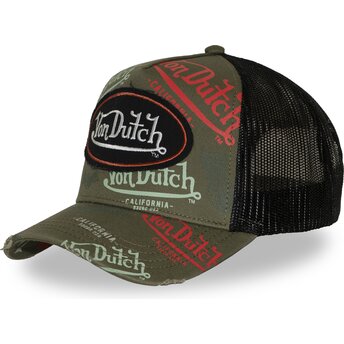 Mütsid kumer roheline snapback CAFE12 Von Dutch