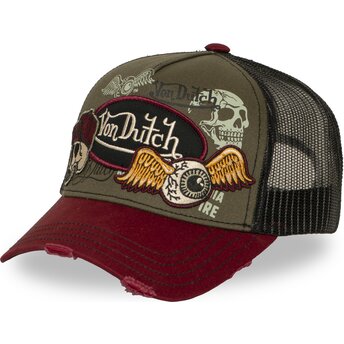Mütsid kumer mitmevärviline snapback PATCHES17 Von Dutch