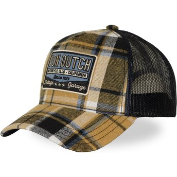 Mütsid kumer kollane snapback CAR11 Von Dutch