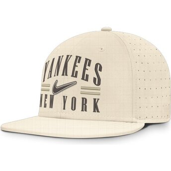Mütsid lame beež liibuv Dri-Fit True Structured Aero Bill New York Yankees MLB Nike