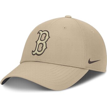 Mütsid kumer beež reguleeritav Club Structured Uv Poly Ripstop Boston Red Sox MLB Nike