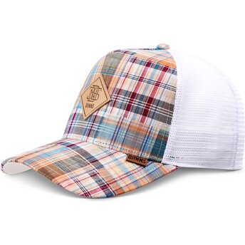 Mütsid kumer mitmevärviline snapback HFT Patch Check Turquoise Djinns