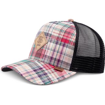 Mütsid kumer mitmevärviline snapback HFT Patch Check Red Djinns