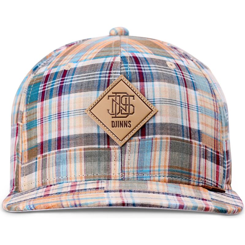 mutsid-lame-mitmevarviline-snapback-patch-check-turquioise-djinns