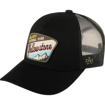 Mütsid kumer must snapback Valin Yellowstone National Park American Needle