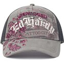 mutsid-kumer-hall-snapback-floral-tattoo-city-vintage-wash-ed-hardy