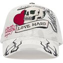 mutsid-kumer-valge-snapback-live-fast-love-hard-ed-hardy