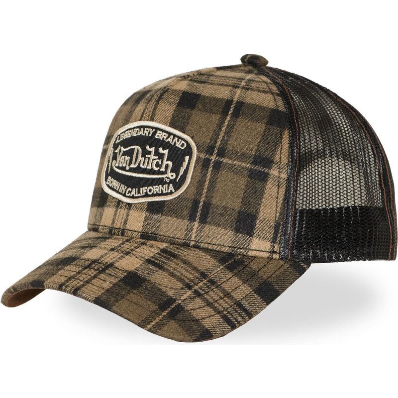 mutsid-kumer-pruun-snapback-car08-von-dutch