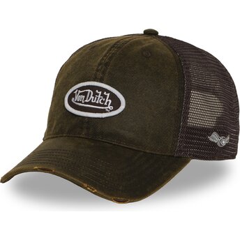 Mütsid kumer pruun snapback MAC17 Von Dutch