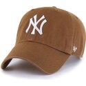 mutsid-kumer-pruun-reguleeritav-clean-up-pinecone-new-york-yankees-mlb-47-brand