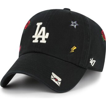 Mütsid kumer must reguleeritav Clean Up Multi Scatter Los Angeles Dodgers MLB 47 Brand