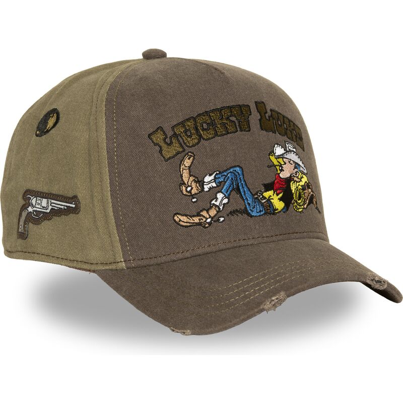 mutsid-kumer-pruun-snapback-lck4-luc-lucky-luke-capslab mutsid-kumer-pruun-snapback-lck4-luc-lucky-luke-capslab