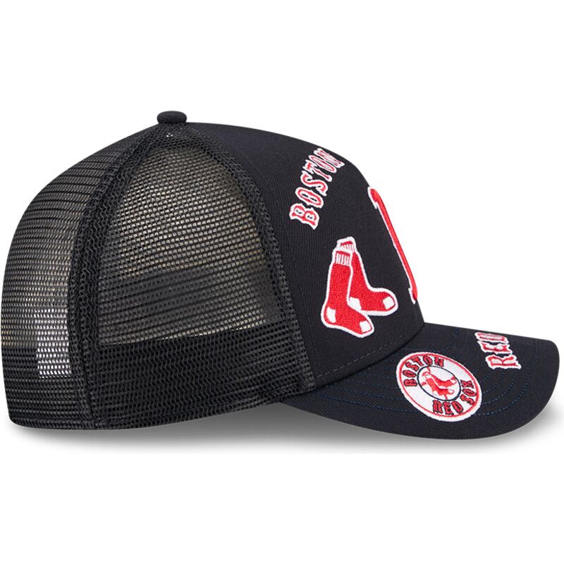 mutsid-kumer-meresinine-snapback-9forty-m-crown-a-frame-all-over-boston-red-sox-mlb-new-era