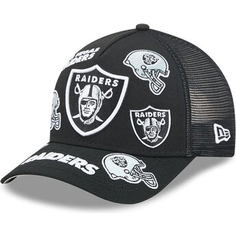 Mütsid kumer must snapback 9FORTY M-Crown A Frame All Over Las Vegas Raiders NFL New Era