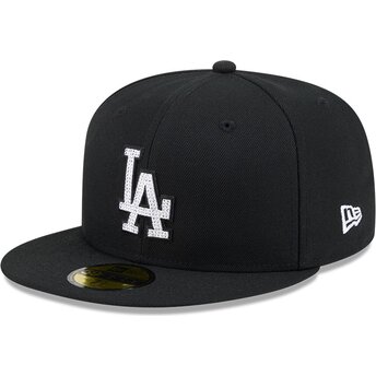 Mütsid lame must liibuv 59FIFTY Rhinestone Los Angeles Dodgers MLB New Era