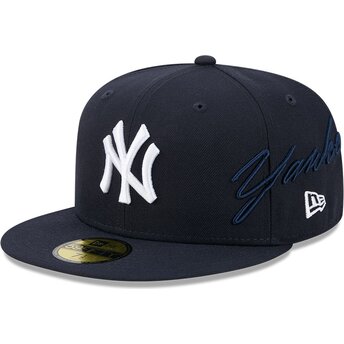 Mütsid lame meresinine liibuv 59FIFTY Side Script New York Yankees MLB New Era