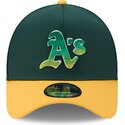 mutsid-kumer-roheline-snapback-9forty-a-frame-na-lifestyle-f1-oakland-athletics-mlb-new-era
