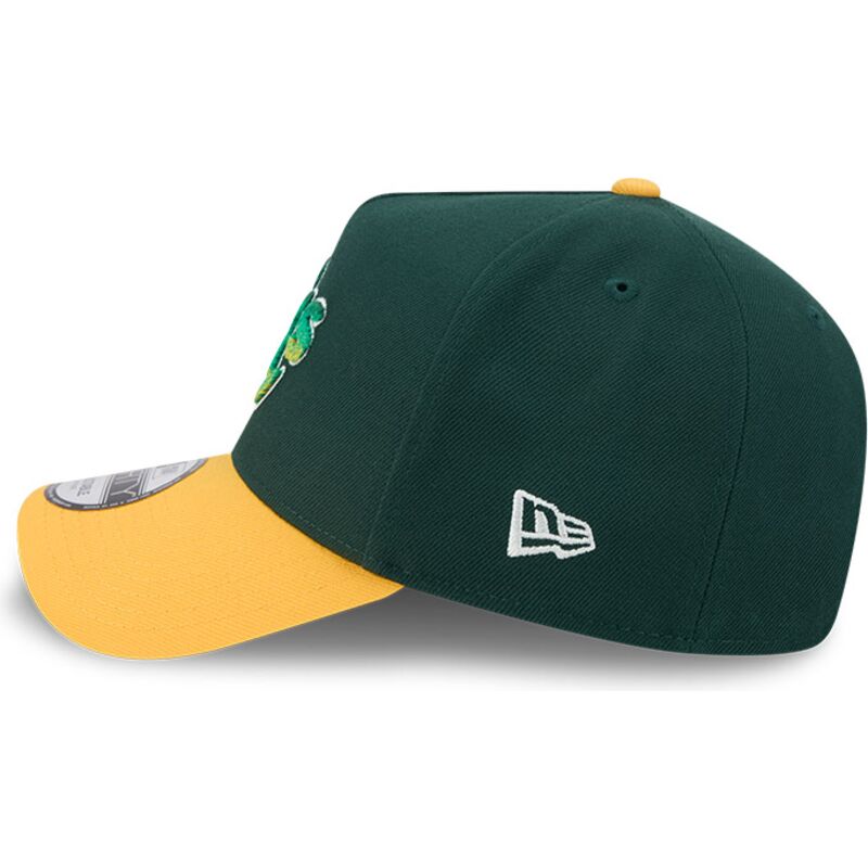 mutsid-kumer-roheline-snapback-9forty-a-frame-na-lifestyle-f1-oakland-athletics-mlb-new-era