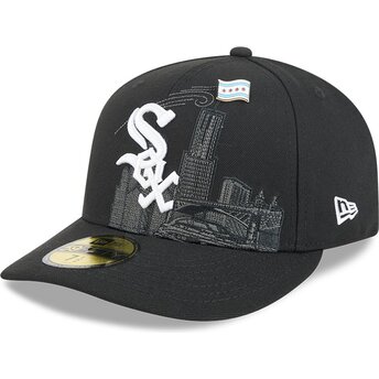 Mütsid kumer must liibuv 59FIFTY Pin NA Lifestyle F1 Chicago White Sox MLB New Era