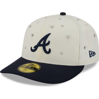 Mütsid kumer beež liibuv 59FIFTY Beads NA Lifestyle F1 Atlanta Braves MLB New Era