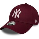 mutsid-kumer-punane-reguleeritav-rosa-9forty-metallic-new-york-yankees-mlb-new-era
