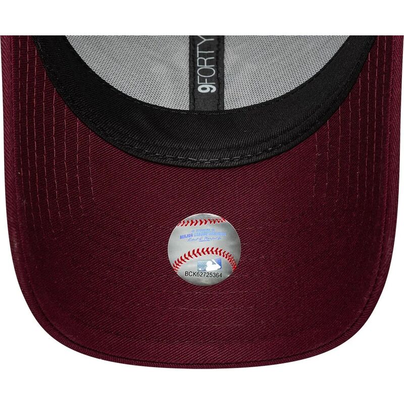 mutsid-kumer-punane-reguleeritav-rosa-9forty-metallic-new-york-yankees-mlb-new-era