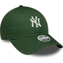 mutsid-kumer-roheline-reguleeritav-9twenty-league-essential-midi-new-york-yankees-mlb-new-era