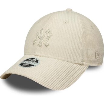 Mütsid kumer beež reguleeritav 9FORTY Cord New York Yankees MLB New Era