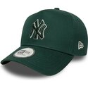 mutsid-kumer-roheline-snapback-e-frame-team-outline-new-york-yankees-mlb-new-era