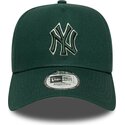 mutsid-kumer-roheline-snapback-e-frame-team-outline-new-york-yankees-mlb-new-era
