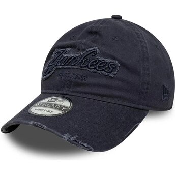 Mütsid kumer meresinine reguleeritav 9TWENTY Distress Wordmark New York Yankees MLB New Era