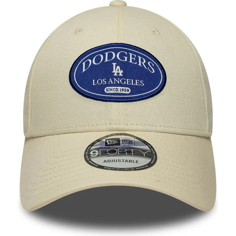 mutsid-kumer-kreemjas-reguleeritav-9forty-patch-los-angeles-dodgers-mlb-new-era