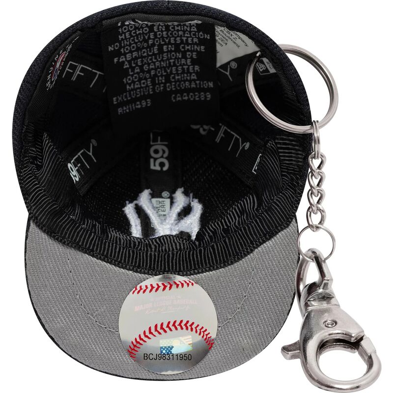 tarvikud-meresinine-llavero-mini-cap-keychain-new-york-yankees-mlb-new-era