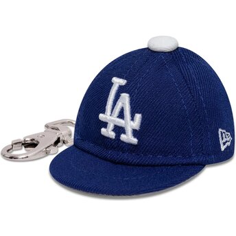 Tarvikud sinine Llavero Mini Cap Keychain Los Angeles Dodgers MLB New Era