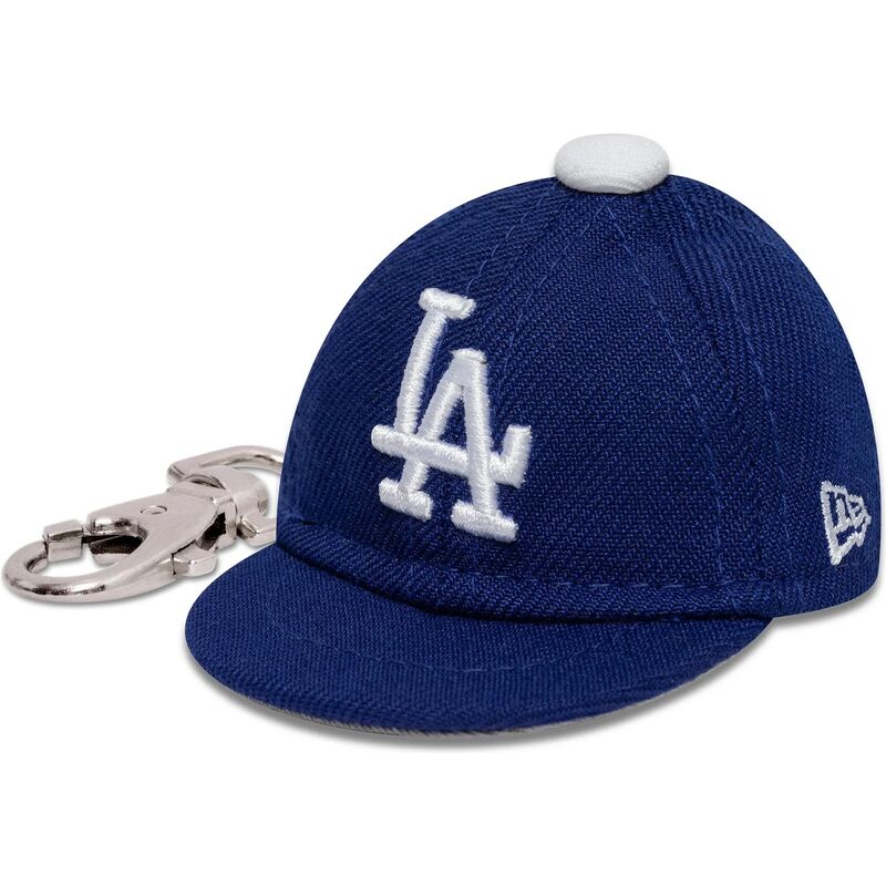 tarvikud-sinine-llavero-mini-cap-keychain-los-angeles-dodgers-mlb-new-era