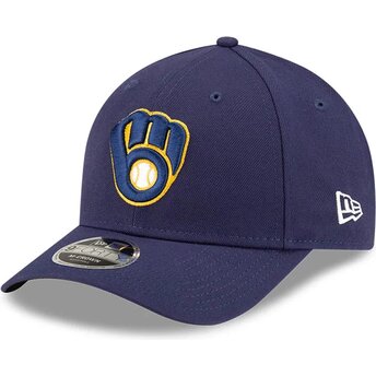 Mütsid kumer meresinine snapback 9FORTY M-Crown Player Replica Milwaukee Brewers MLB New Era
