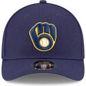 mutsid-kumer-meresinine-snapback-9forty-m-crown-player-replica-milwaukee-brewers-mlb-new-era