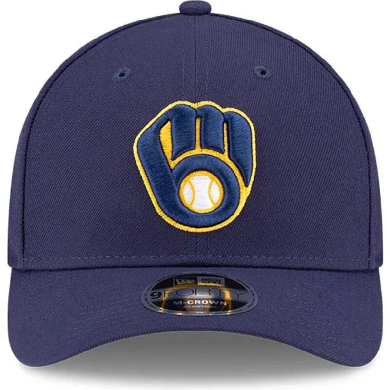 mutsid-kumer-meresinine-snapback-9forty-m-crown-player-replica-milwaukee-brewers-mlb-new-era